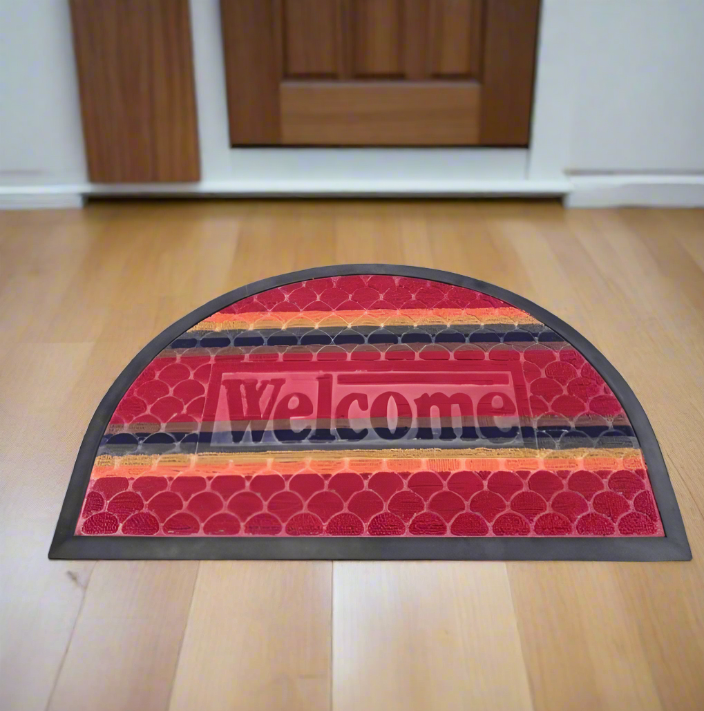 Welcome Message Door Mat